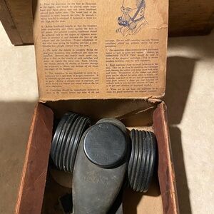 Vintage Genuine Wilson Chemical Cartridge Respirator USA collectible steampunk